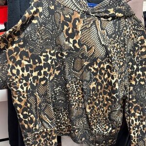 Zara Leopard Print Sweater
